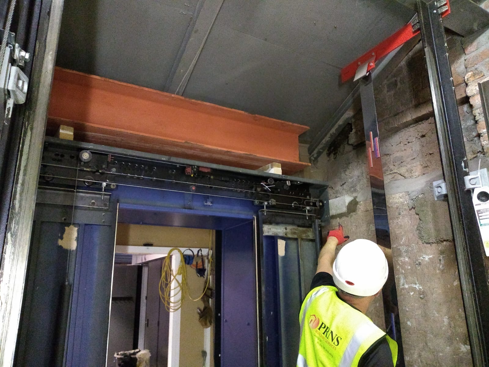 full turnkey lift solution at PRNS building services