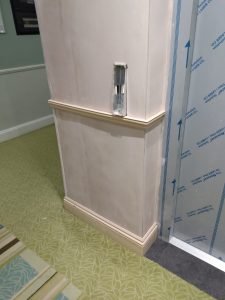 lift joinery as part of the making good service at PRNS building services