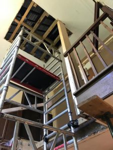 lift shaft removal as part of the full turnkey lift solution from PRNS building services