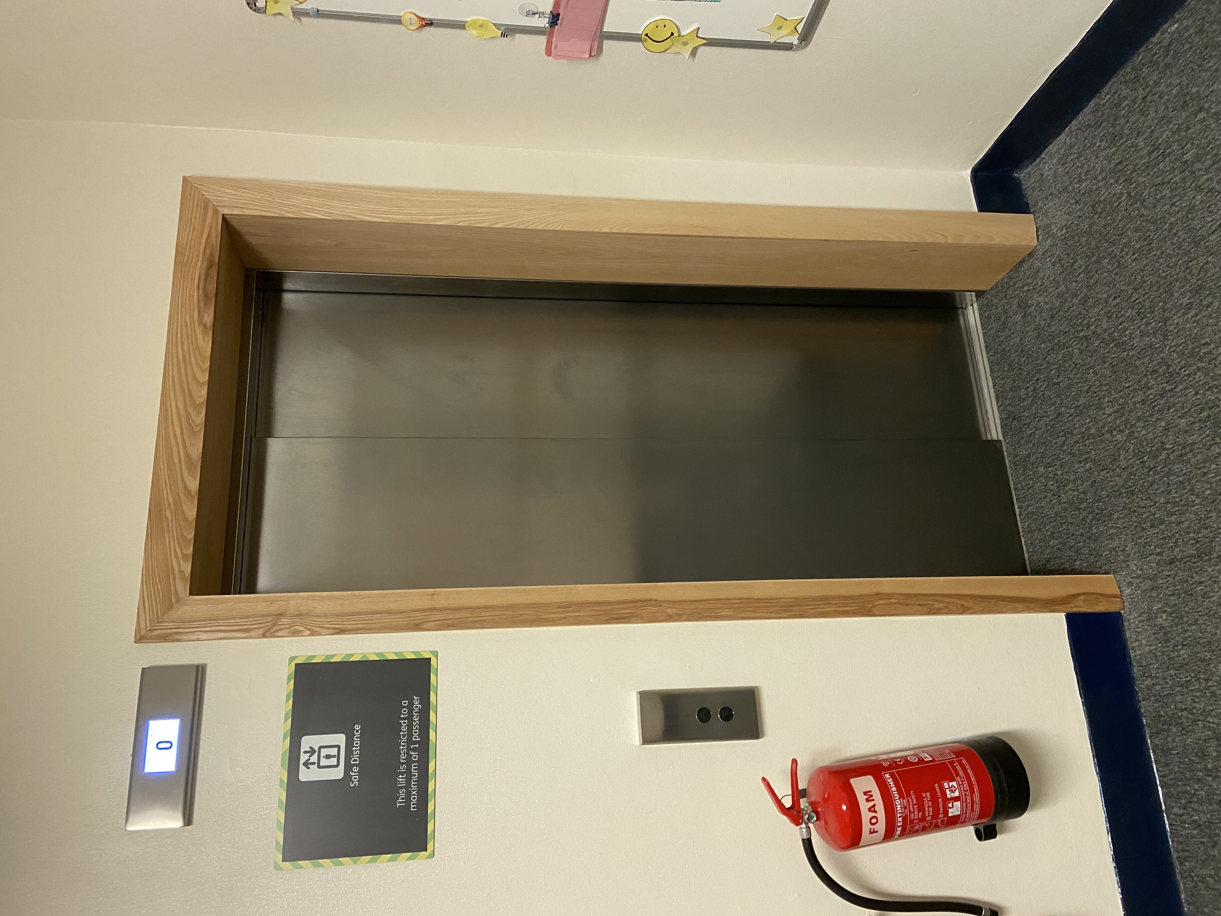 Lift joinery as part of the full turnkey lift solution service at PRNS building services for the lift and escalator industry