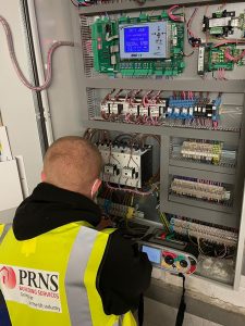 Lift electrics at PRNS building services